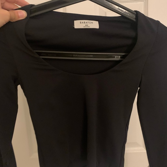 LIKE NEW BABATON Sculpt cropped full sleeved shirt - Picture 4 of 4